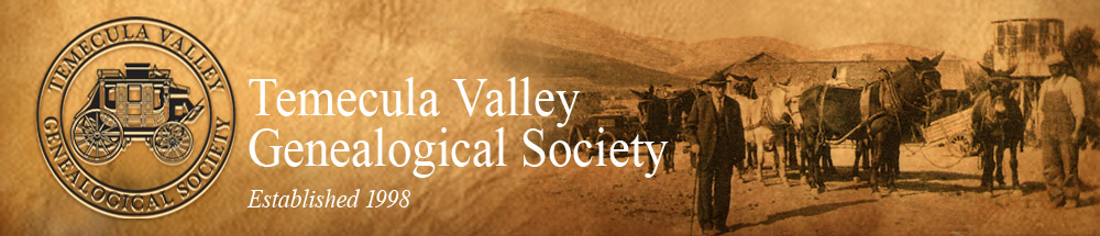 Temecula Valley Genealogical Society